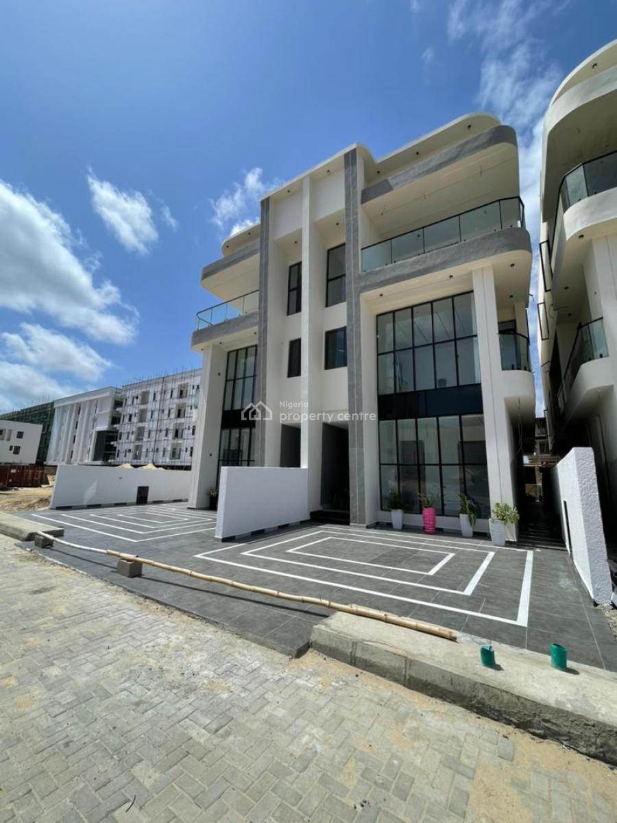 Contemporary 5-bedroom Semi-detached Duplex with Pool & Cinema, Located Within an Exclusive Residential Enclave, Lekki Phase 1, Lekki, Lagos, Detached Duplex for Sale