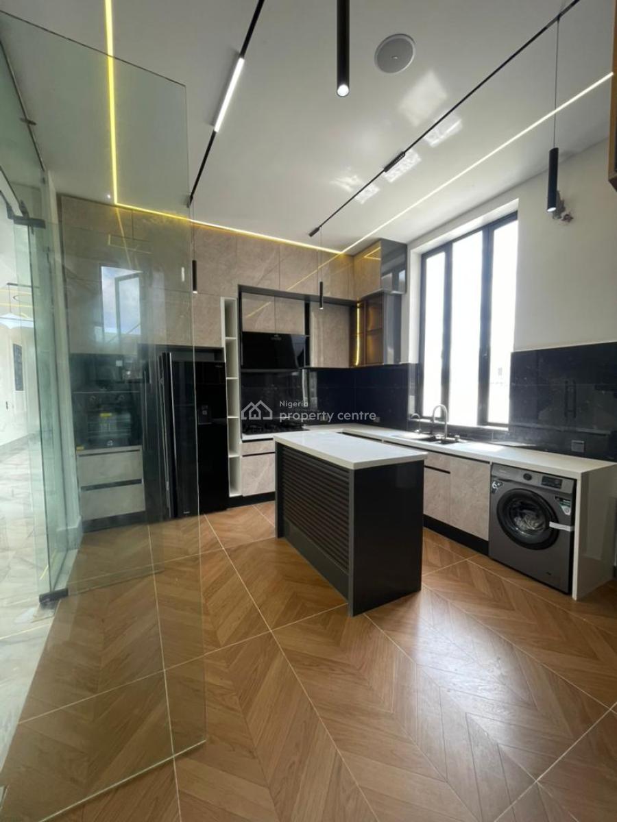 Contemporary 5-bedroom Semi-detached Duplex with Pool & Cinema, Located Within an Exclusive Residential Enclave, Lekki Phase 1, Lekki, Lagos, Detached Duplex for Sale