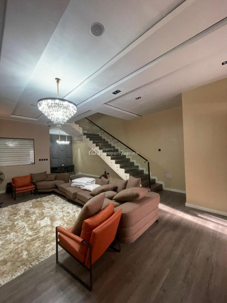 4 Bedroom Terrace Duplex with Bq, Ikate, Lekki, Lagos, Terraced Duplex for Rent