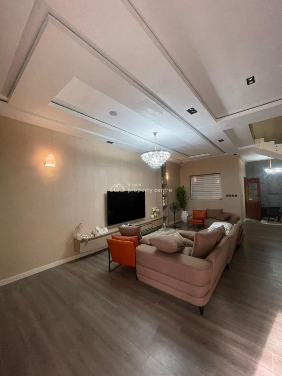 4 Bedroom Terrace Duplex with Bq, Ikate, Lekki, Lagos, Terraced Duplex for Rent