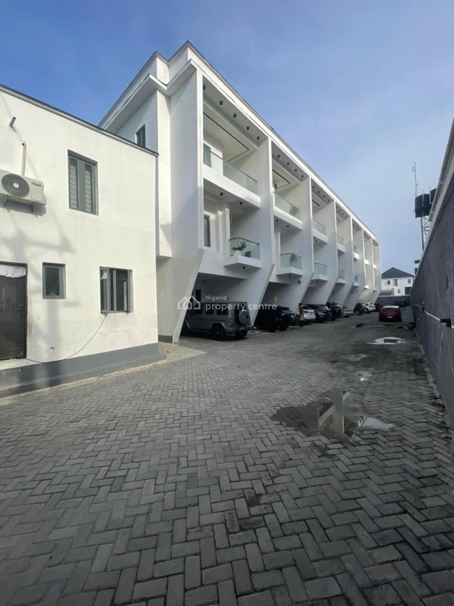 4 Bedroom Terrace Duplex with Bq, Ikate, Lekki, Lagos, Terraced Duplex for Rent