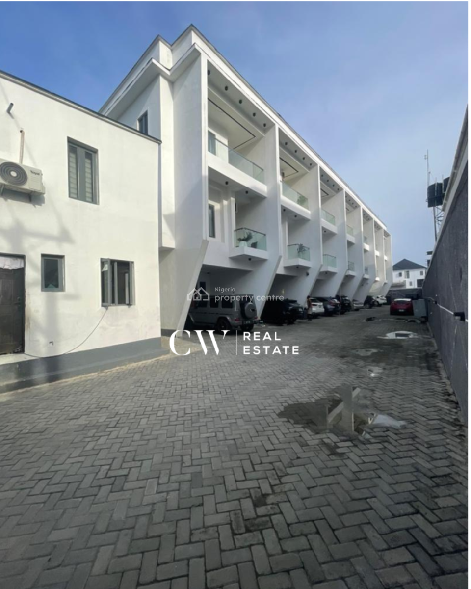 4 Bedroom Terrace Duplex with Bq, Ikate, Lekki, Lagos, Terraced Duplex for Rent