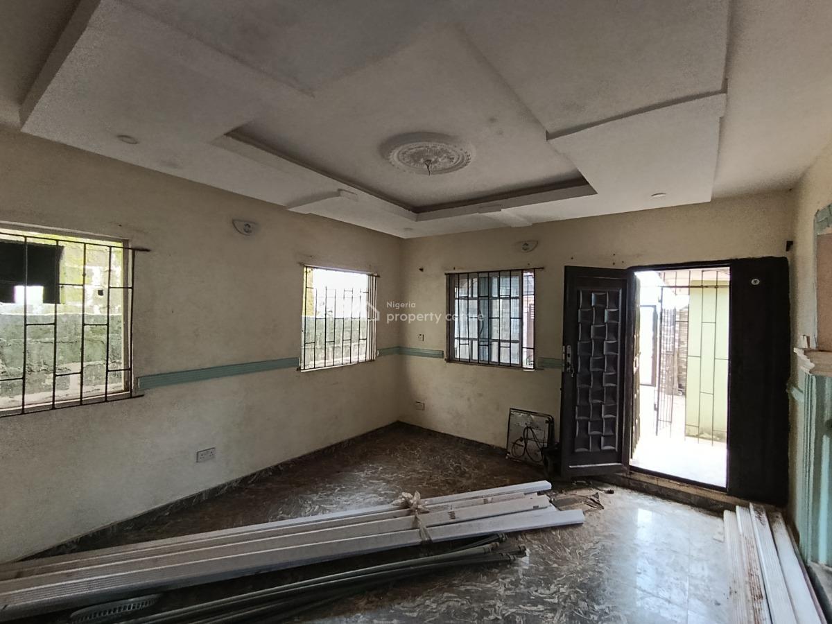 Clean Cheap Standard 3 Bedroom Flat Alone in Compound, Itele, Ipaja, Lagos, Flat / Apartment for Rent