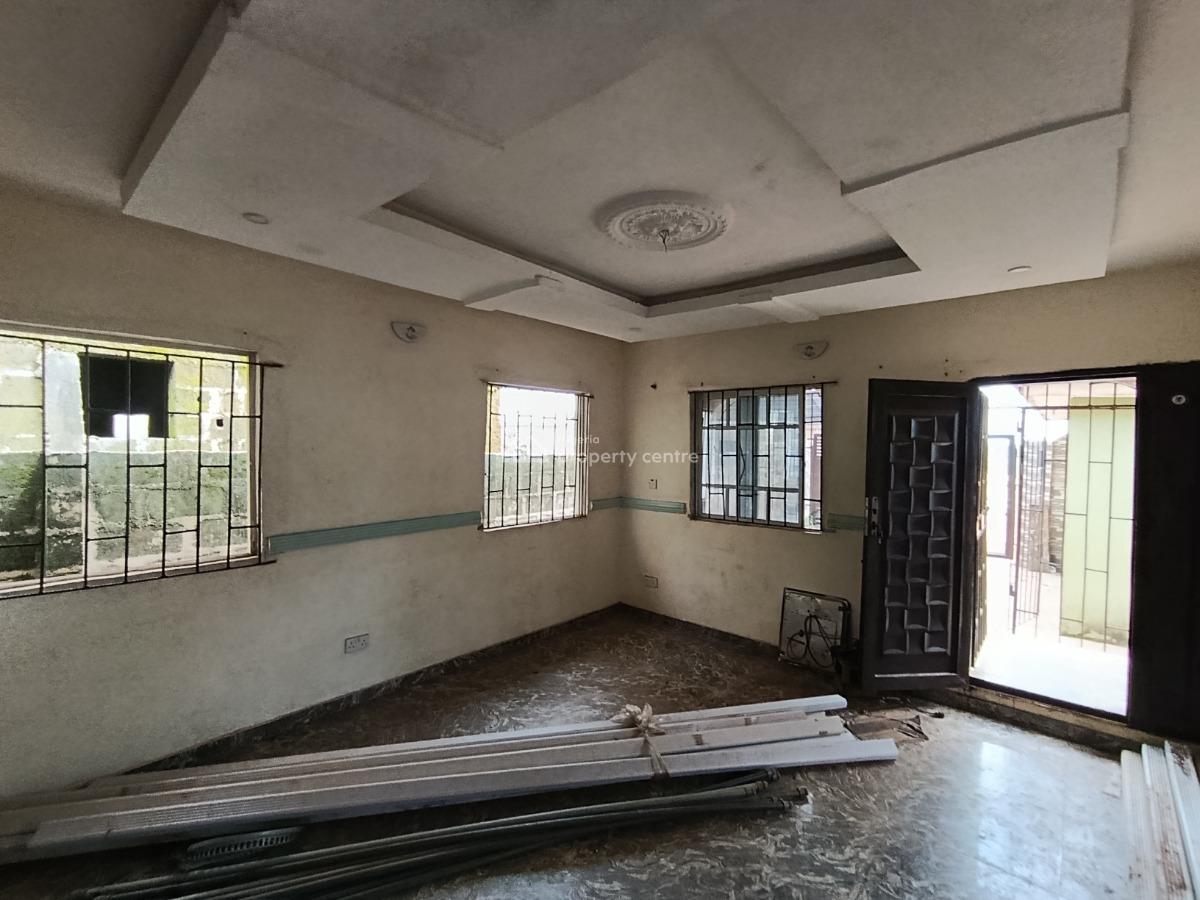 Clean Cheap Standard 3 Bedroom Flat Alone in Compound, Itele, Ipaja, Lagos, Flat / Apartment for Rent