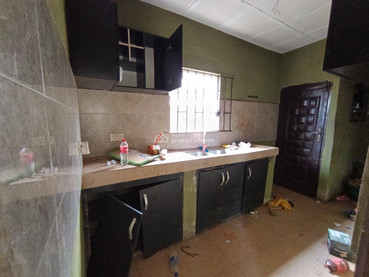 Clean Cheap Standard 3 Bedroom Flat Alone in Compound, Itele, Ipaja, Lagos, Flat / Apartment for Rent