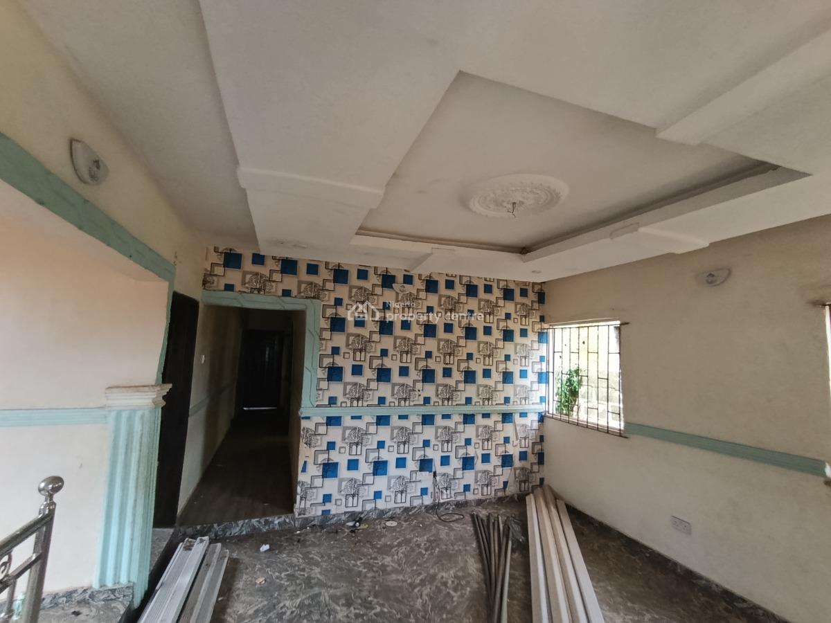 Clean Cheap Standard 3 Bedroom Flat Alone in Compound, Itele, Ipaja, Lagos, Flat / Apartment for Rent