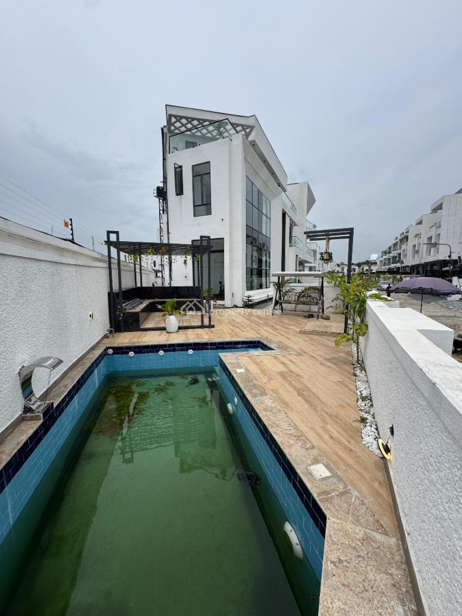 Luxury 5 Bedroom Detached Duplex with Swimming Pool, Cinema, Gym & Bq, Chevron, Lekki, Lagos, Detached Duplex for Sale