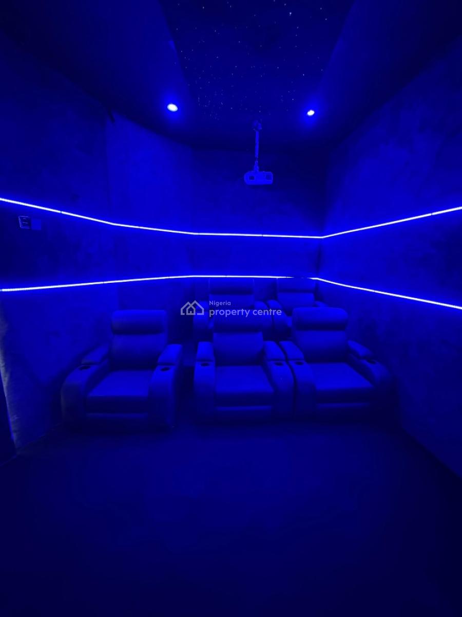 Luxury 5 Bedroom Detached Duplex with Swimming Pool, Cinema, Gym & Bq, Chevron, Lekki, Lagos, Detached Duplex for Sale