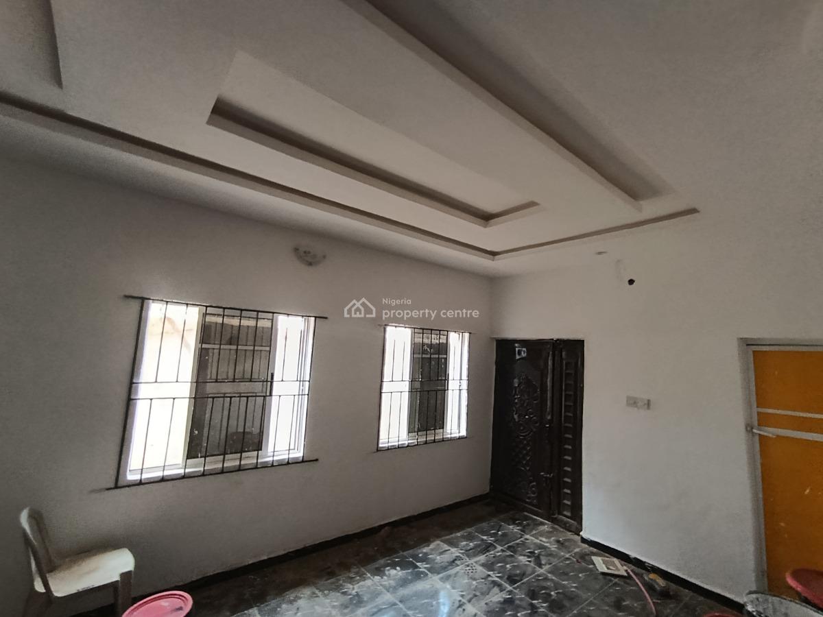 Lovely Newly Built 2 Bedroom Flat Pop Ceiling Prepaid Meter, Itele, Ipaja, Lagos, Flat / Apartment for Rent
