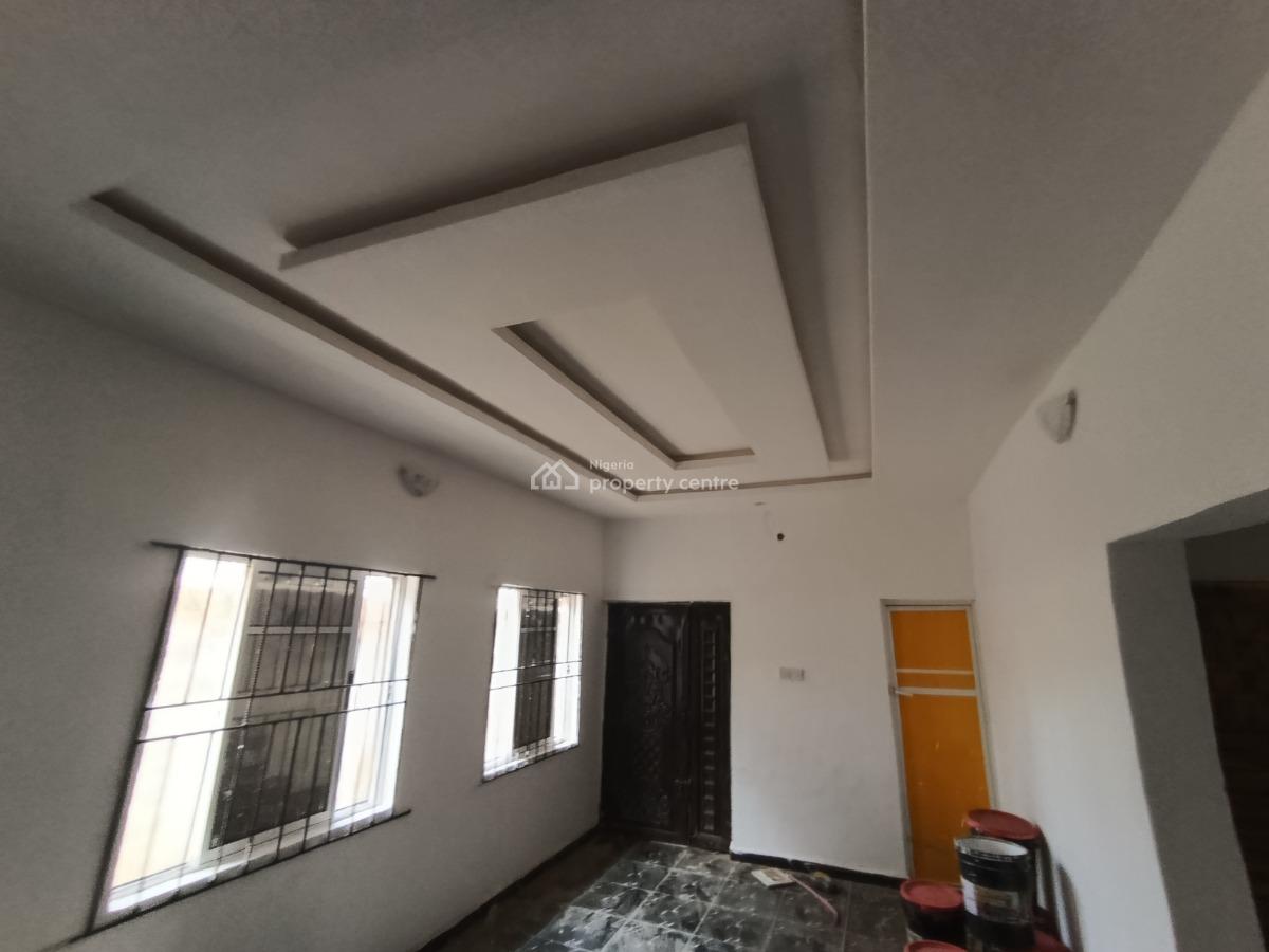 Lovely Newly Built 2 Bedroom Flat Pop Ceiling Prepaid Meter, Itele, Ipaja, Lagos, Flat / Apartment for Rent