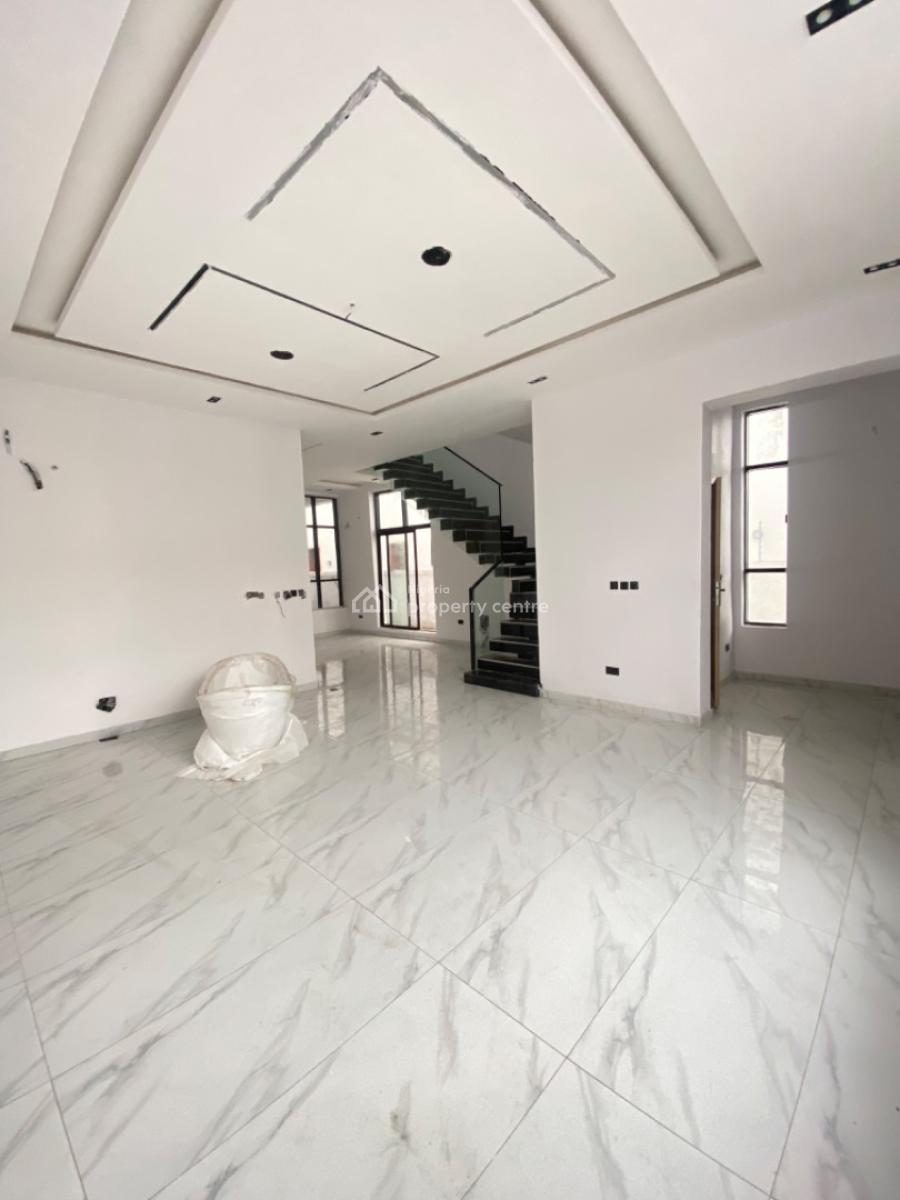 Brand New 5 Bedroom Luxury Detached Smart Home with Bq, Cinema & Pool, Chevron Toll Gate, Lekki, Lagos, Detached Duplex for Sale