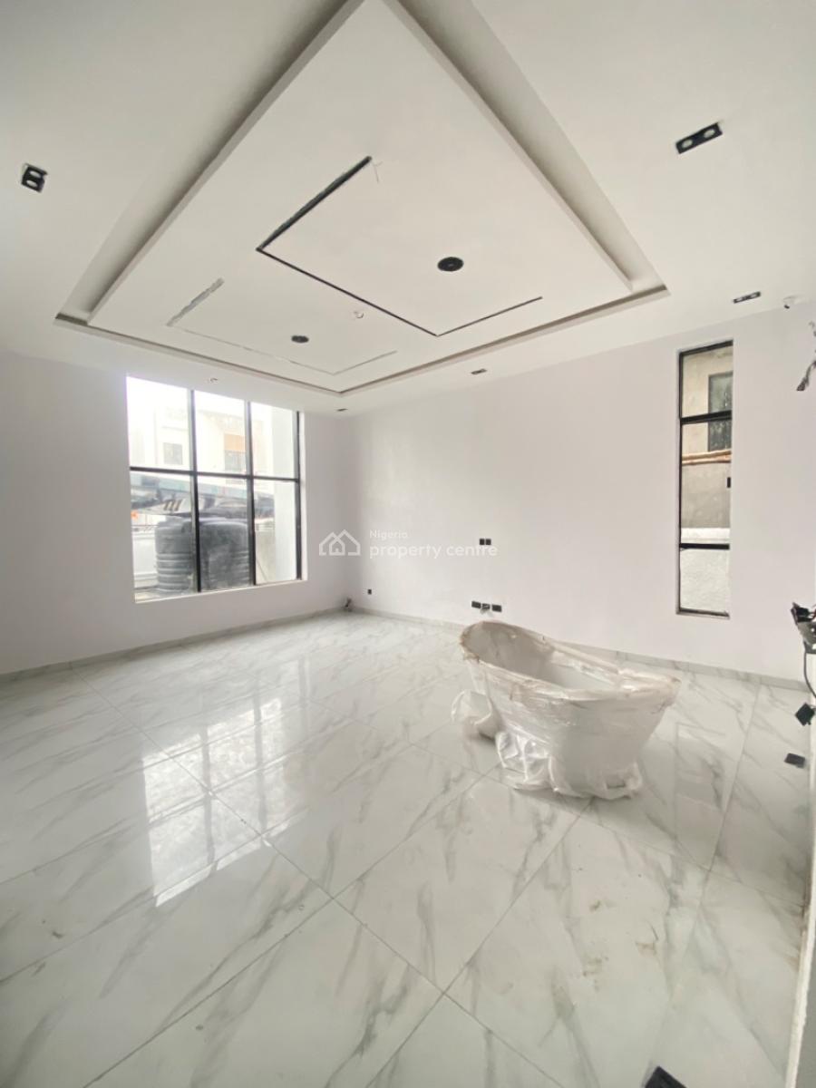 Brand New 5 Bedroom Luxury Detached Smart Home with Bq, Cinema & Pool, Chevron Toll Gate, Lekki, Lagos, Detached Duplex for Sale