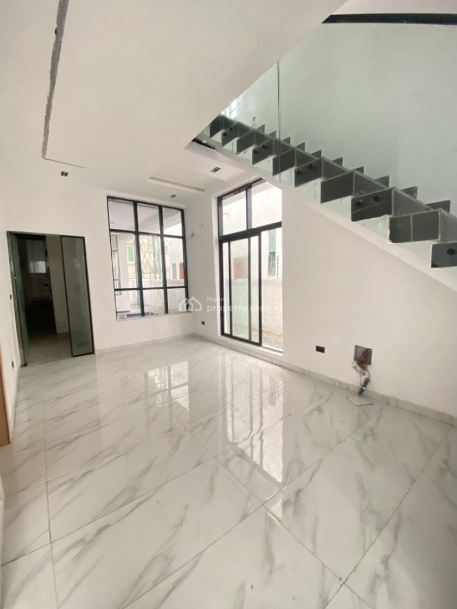 Brand New 5 Bedroom Luxury Detached Smart Home with Bq, Cinema & Pool, Chevron Toll Gate, Lekki, Lagos, Detached Duplex for Sale