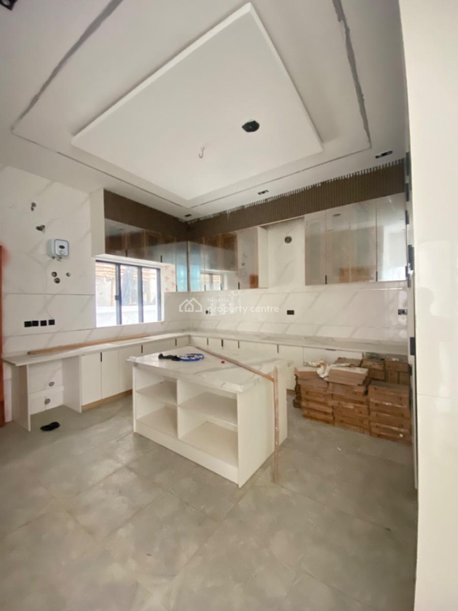 Brand New 5 Bedroom Luxury Detached Smart Home with Bq, Cinema & Pool, Chevron Toll Gate, Lekki, Lagos, Detached Duplex for Sale