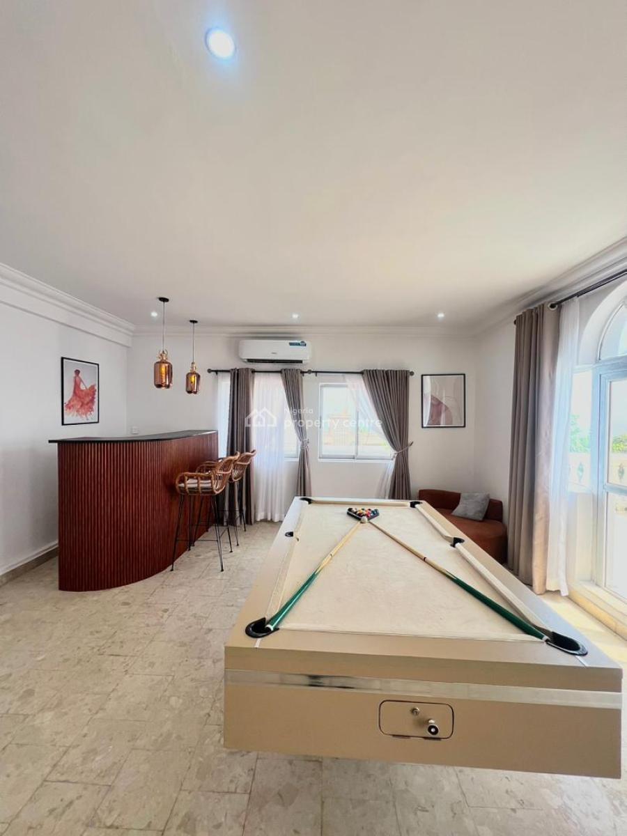 Beautifully Furnished Waterfront 2 Bedroom Penthouse with Bq & Pool, Lekki Phase1, Lekki, Lagos, Flat / Apartment for Rent
