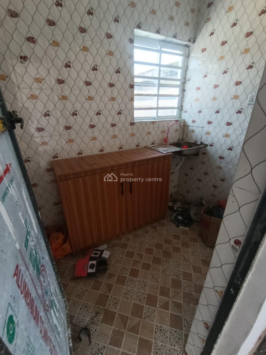 Standard Newly Built 2 Bedroom Flat Pop Ceiling Very Fine Compound, Itele Ogun, Ipaja, Lagos, Flat / Apartment for Rent