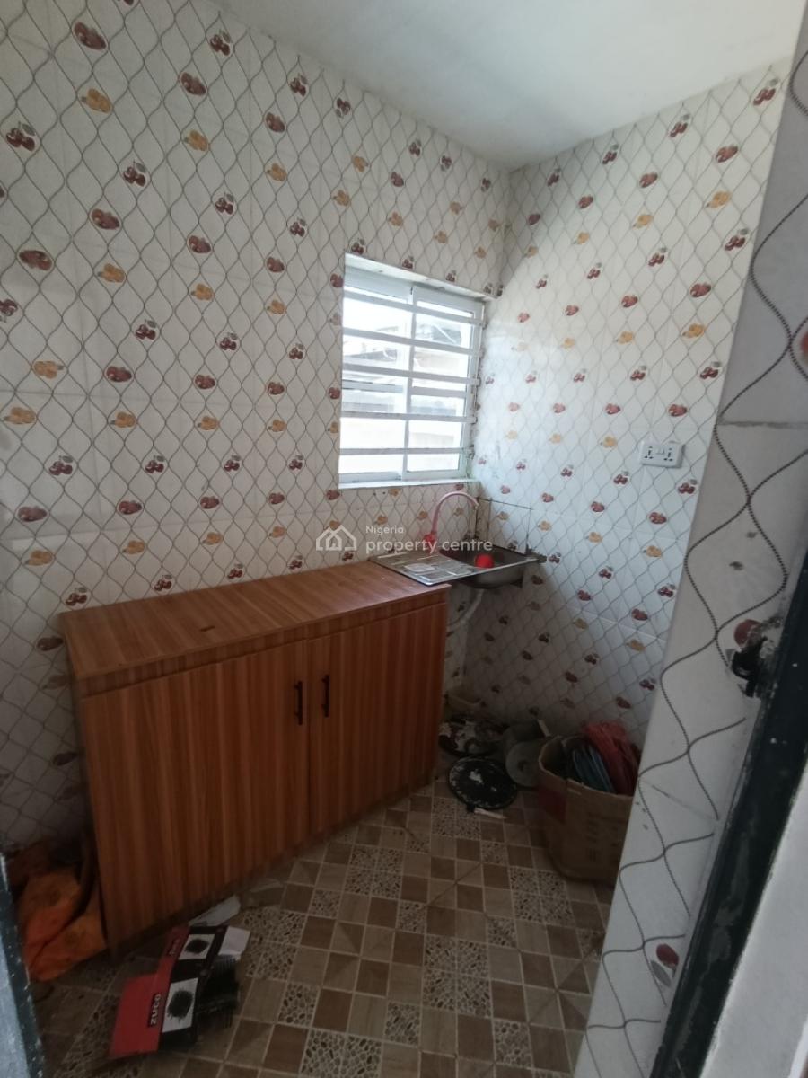 Standard Newly Built 2 Bedroom Flat Pop Ceiling Very Fine Compound, Itele Ogun, Ipaja, Lagos, Flat / Apartment for Rent