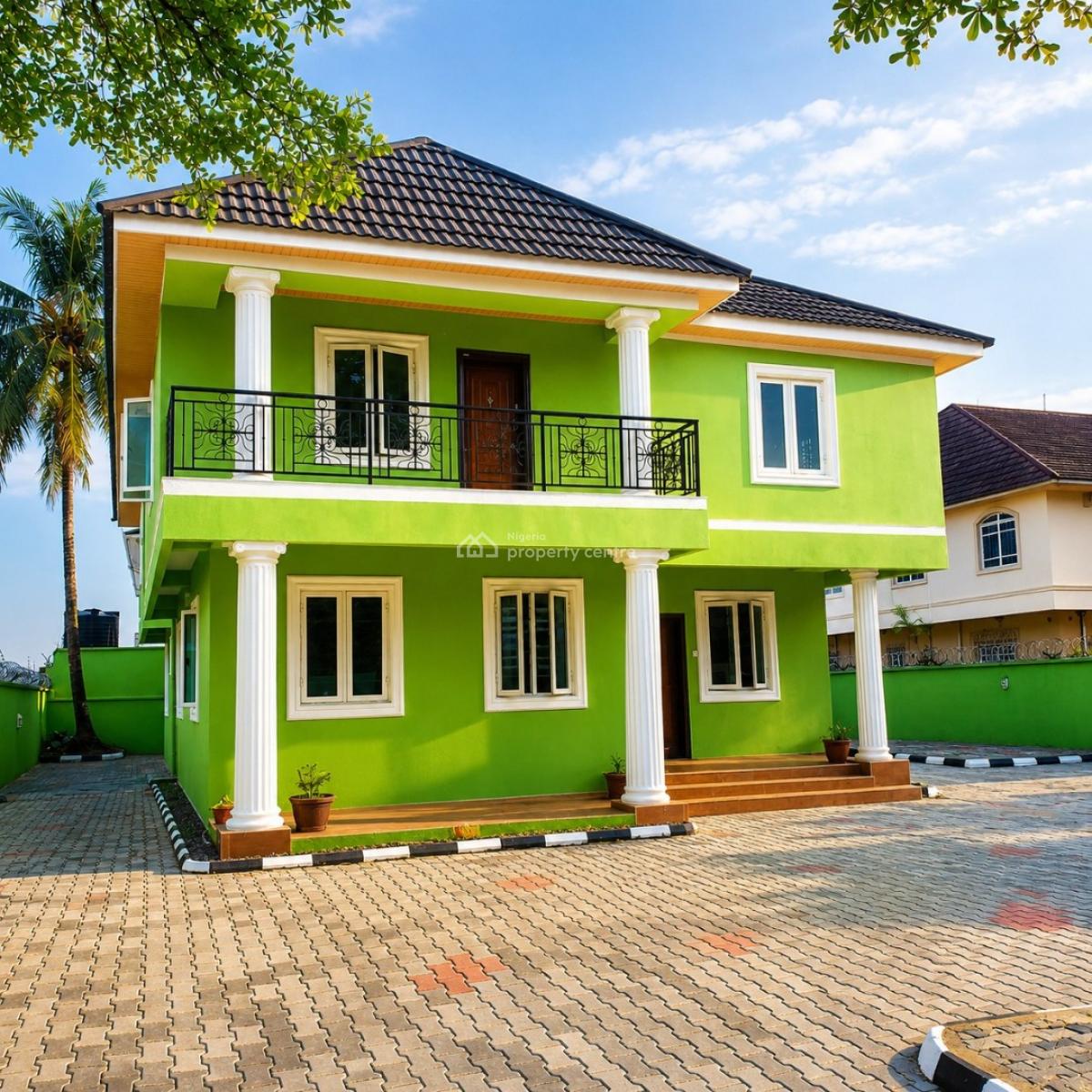 Clean 5 Bedroom Fully Detached Duplex with 2 Rooms Bq, Vgc, Lekki, Lagos, Detached Duplex for Rent