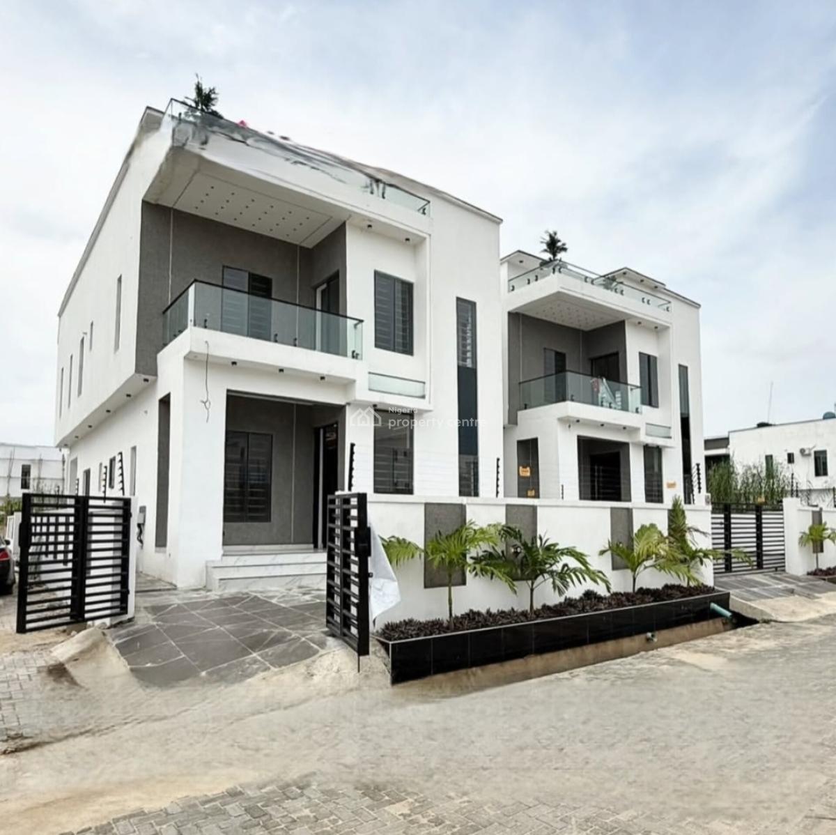 Newly Built 4 Bedroom Duplex with a Bq, Ajah, Lagos, Detached Duplex for Sale