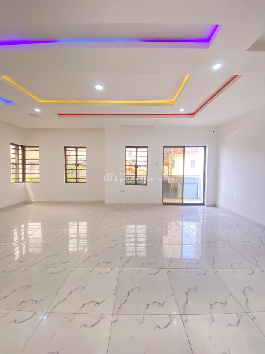 4 Bedroom Detached House with Study Room, General Paint, Sangotedo, Ajah, Lagos, Detached Duplex for Rent