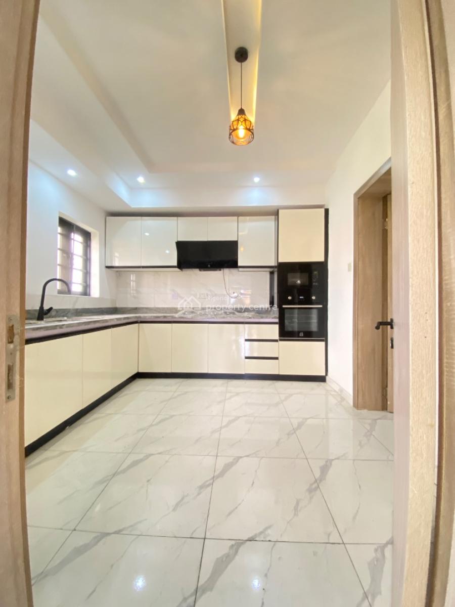 4 Bedroom Detached House with Study Room, General Paint, Sangotedo, Ajah, Lagos, Detached Duplex for Rent