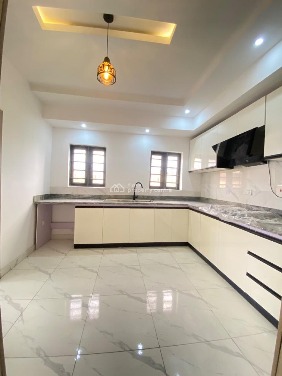 4 Bedroom Detached House with Study Room, General Paint, Sangotedo, Ajah, Lagos, Detached Duplex for Rent