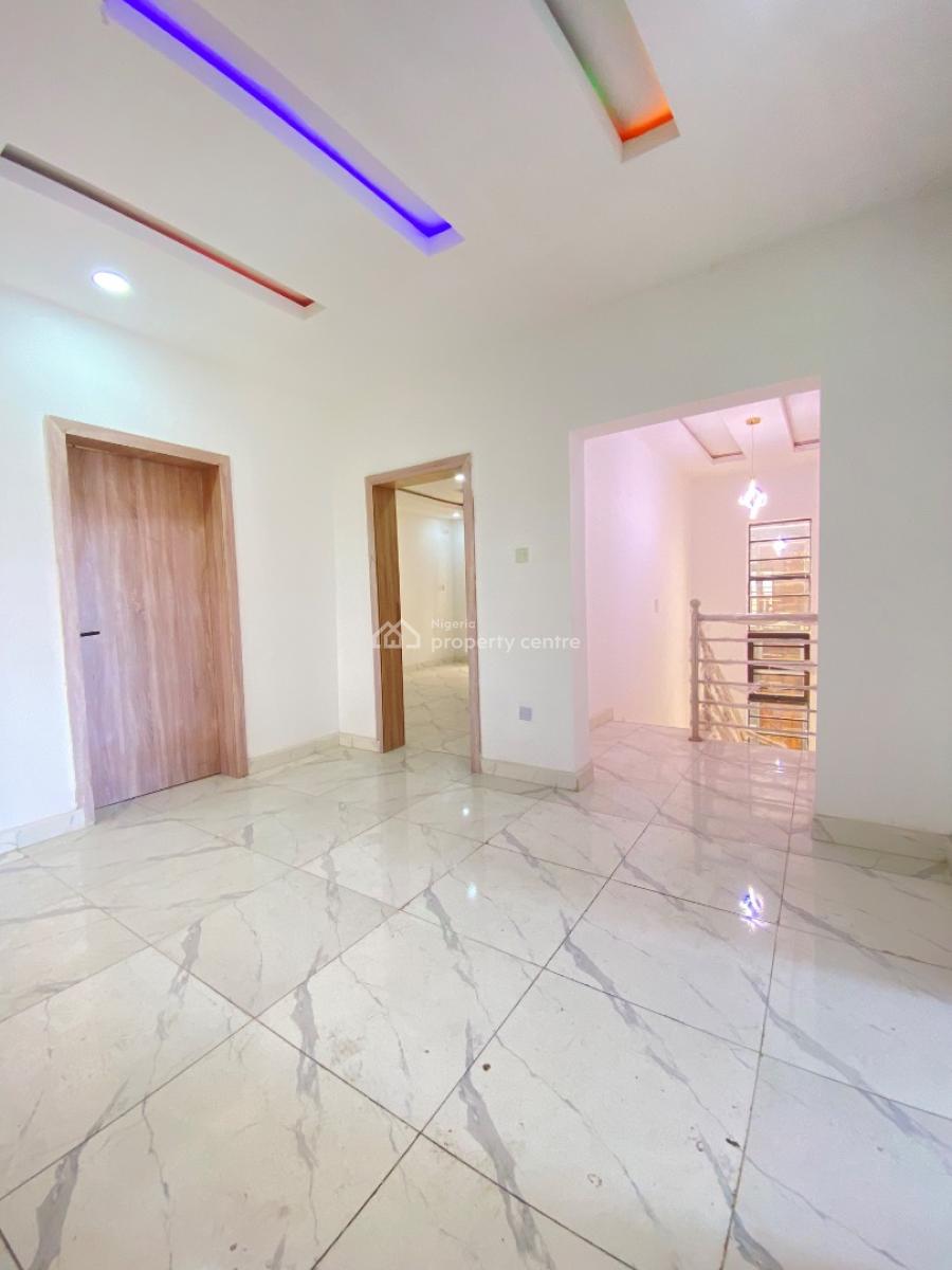 4 Bedroom Detached House with Study Room, General Paint, Sangotedo, Ajah, Lagos, Detached Duplex for Rent