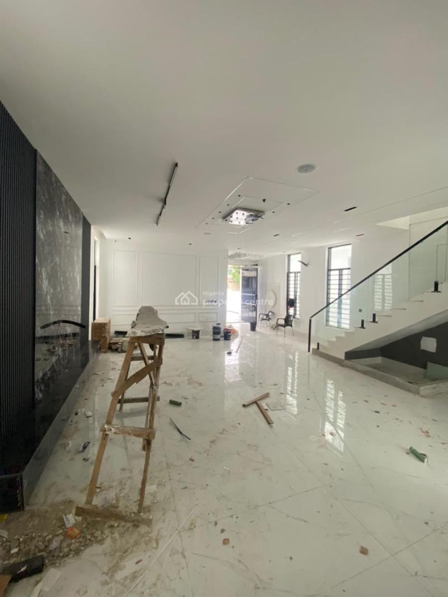 Brand New 5 Bedroom Fully Detached Duplex with a Bq, Swimming Pool, Chevron, Lekki, Lagos, Detached Duplex for Sale