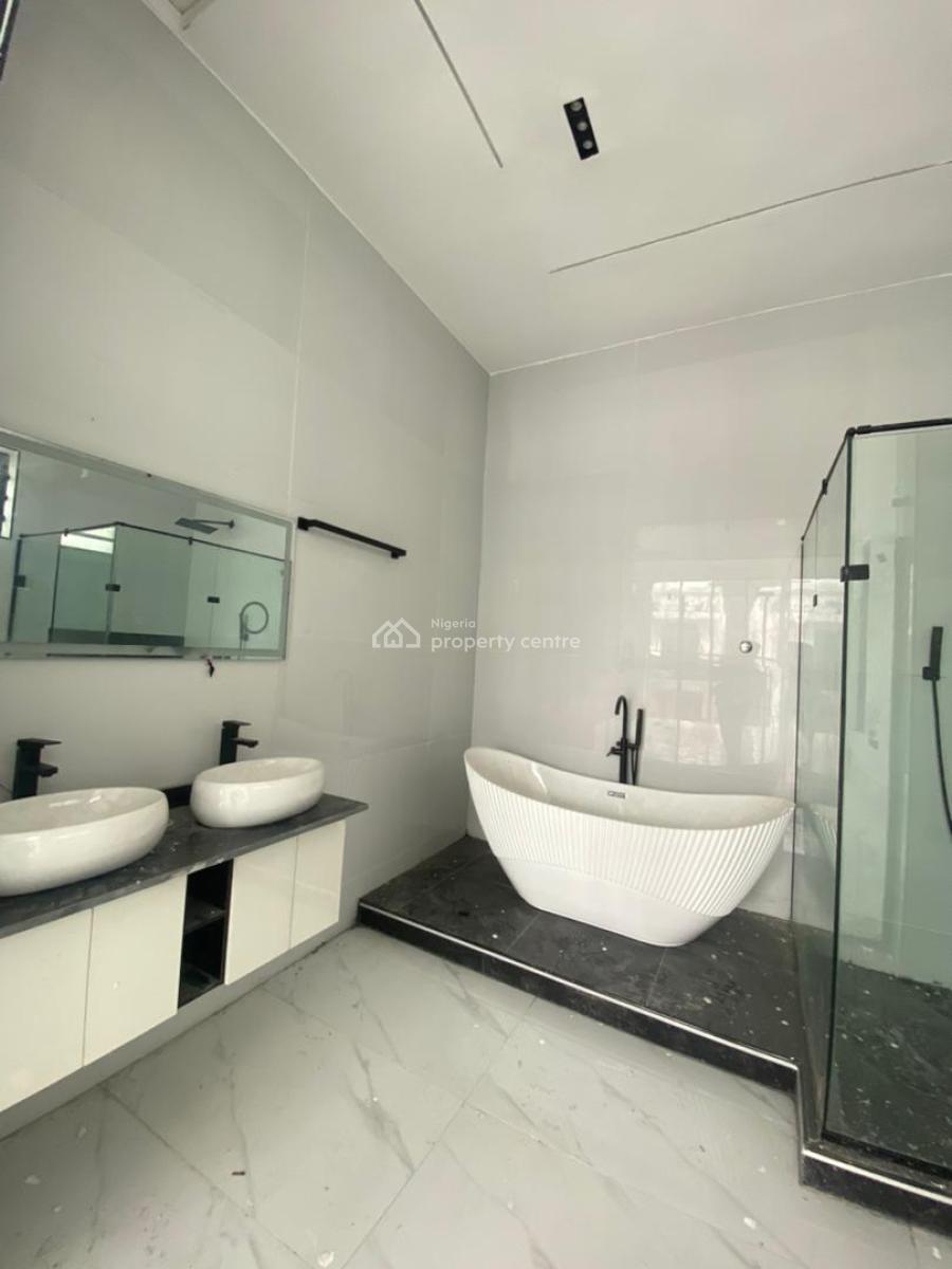 Brand New 5 Bedroom Fully Detached Duplex with a Bq, Swimming Pool, Chevron, Lekki, Lagos, Detached Duplex for Sale