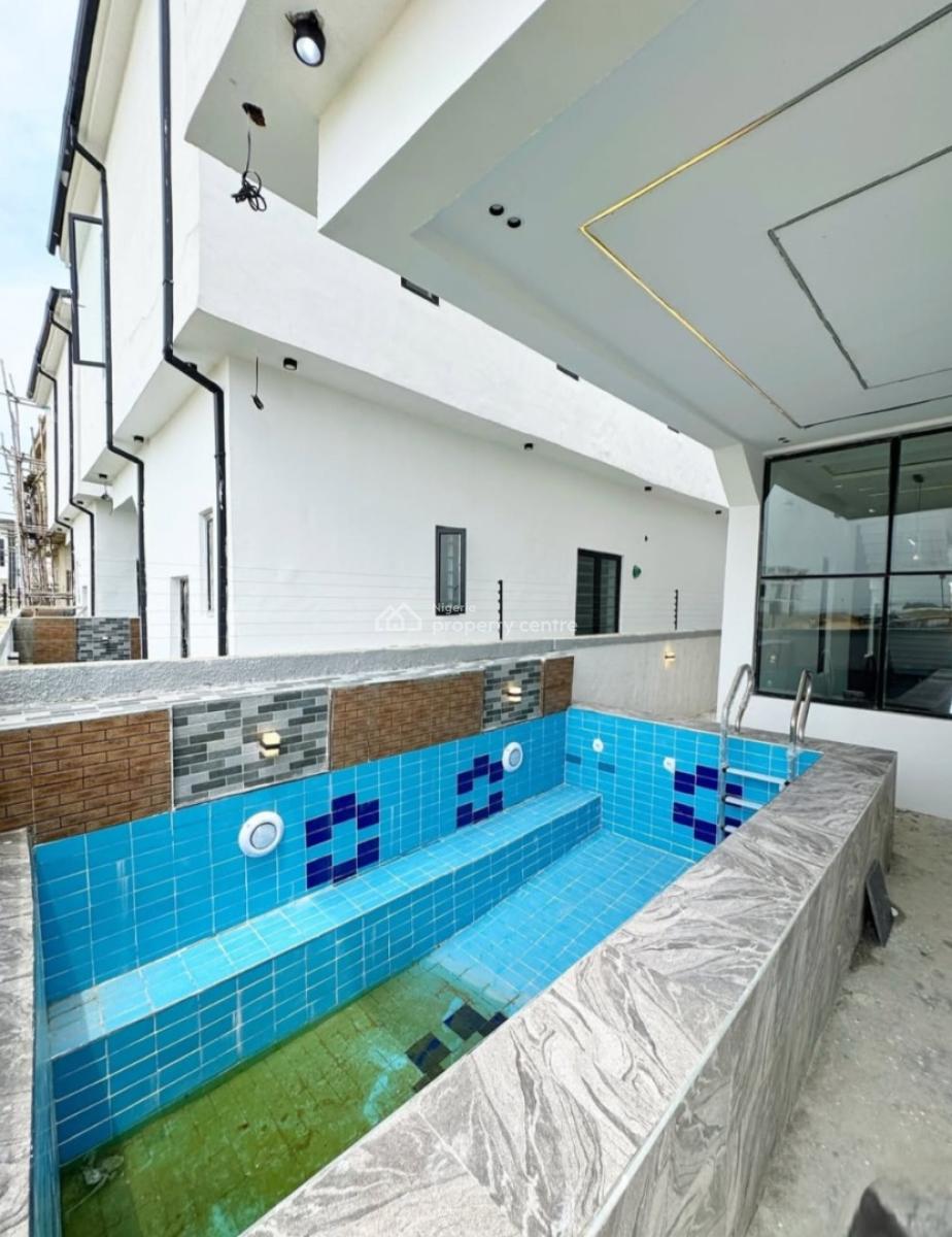 Luxury 5 Bedrooms  Detached Duplex with a Bq  and a Pool, Ajah, Lagos, Detached Duplex for Sale