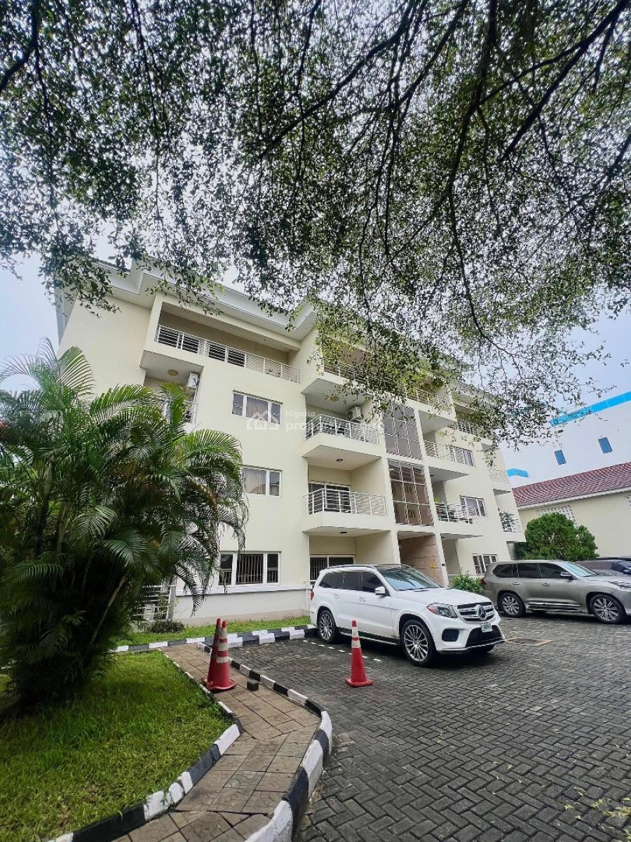 Waterfront 3 Bedroom Apartment with Bq , Swimming Pool, Banana Island, Ikoyi, Lagos, Flat / Apartment for Rent
