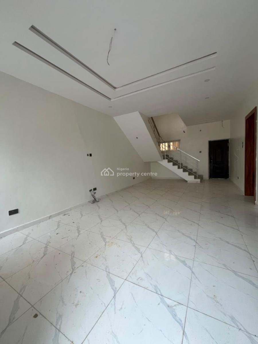 Newly Built Spacious 3bedroom Terrace Duplex, By Abraham Adesanya Bus Stop Close to Coastal Road, Ajah, Lagos, Terraced Duplex for Rent