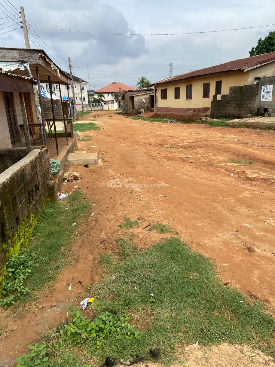 a Genuine Half Plot of Land with Self Contain Facing Major Road, Lucky Fiber Road, Ikorodu, Lagos, Land for Sale