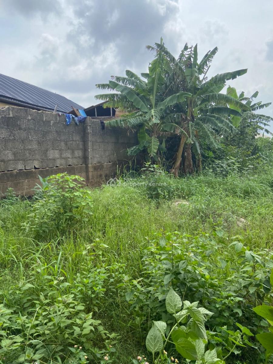 a Genuine Half Plot of Land with Self Contain Facing Major Road, Lucky Fiber Road, Ikorodu, Lagos, Land for Sale