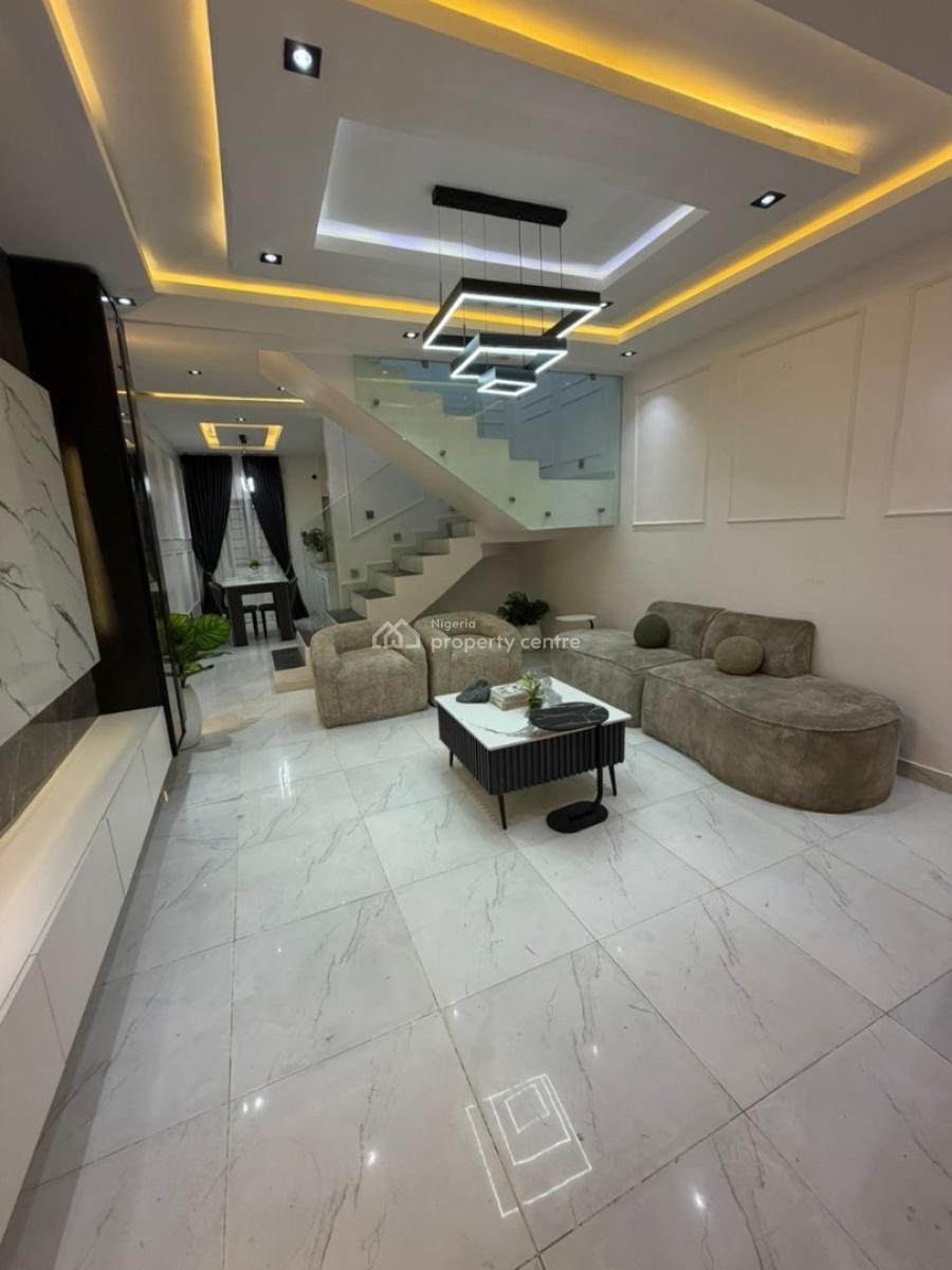 2 Bedroom Furnished Terrace Duplex, Sangotedo, Ajah, Lagos, Terraced Duplex for Sale