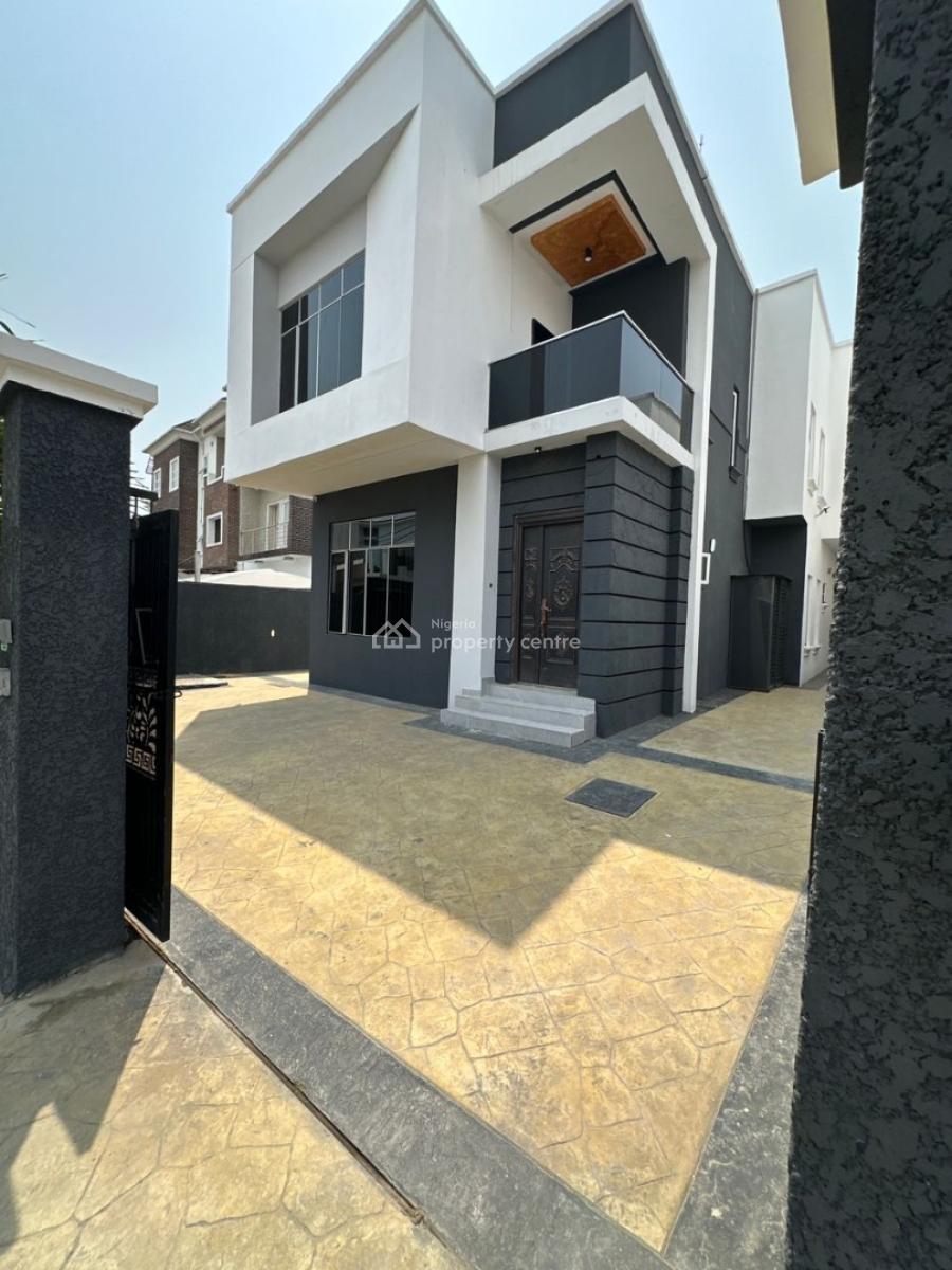 a 5 Bedroom Duplex, By Shoprite Road, Osapa, Lekki, Lagos, Detached Duplex for Sale