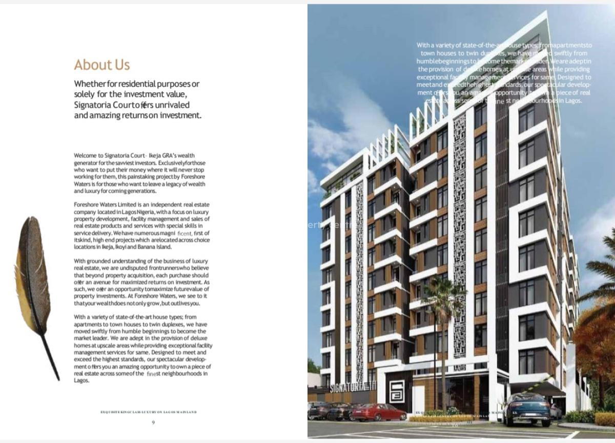 1,2,3,bedrooms Apartments, Ladoke Akintola, Ikeja Gra, Ikeja, Lagos, House for Sale