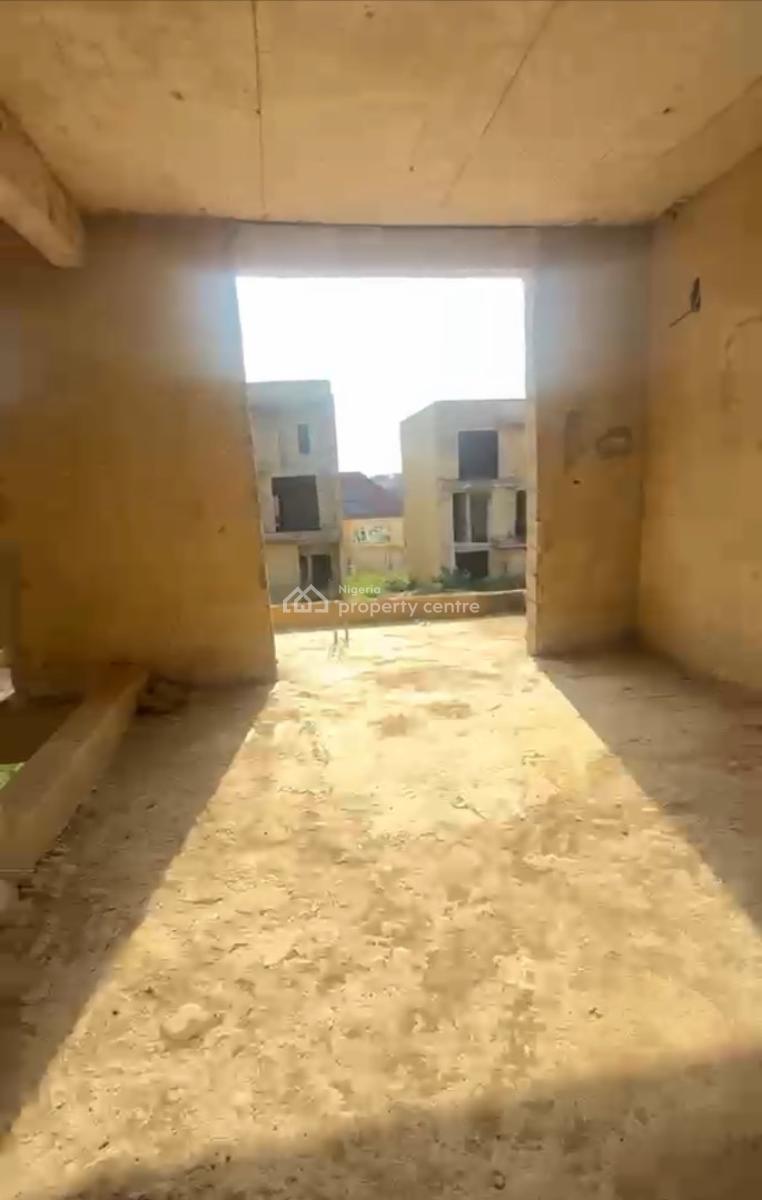 Luxury Very Spacious 4bedrooom En-suite Terrace Duplex +bq, Carcass, in an Estate, Asokoro District, Abuja, Terraced Duplex for Sale