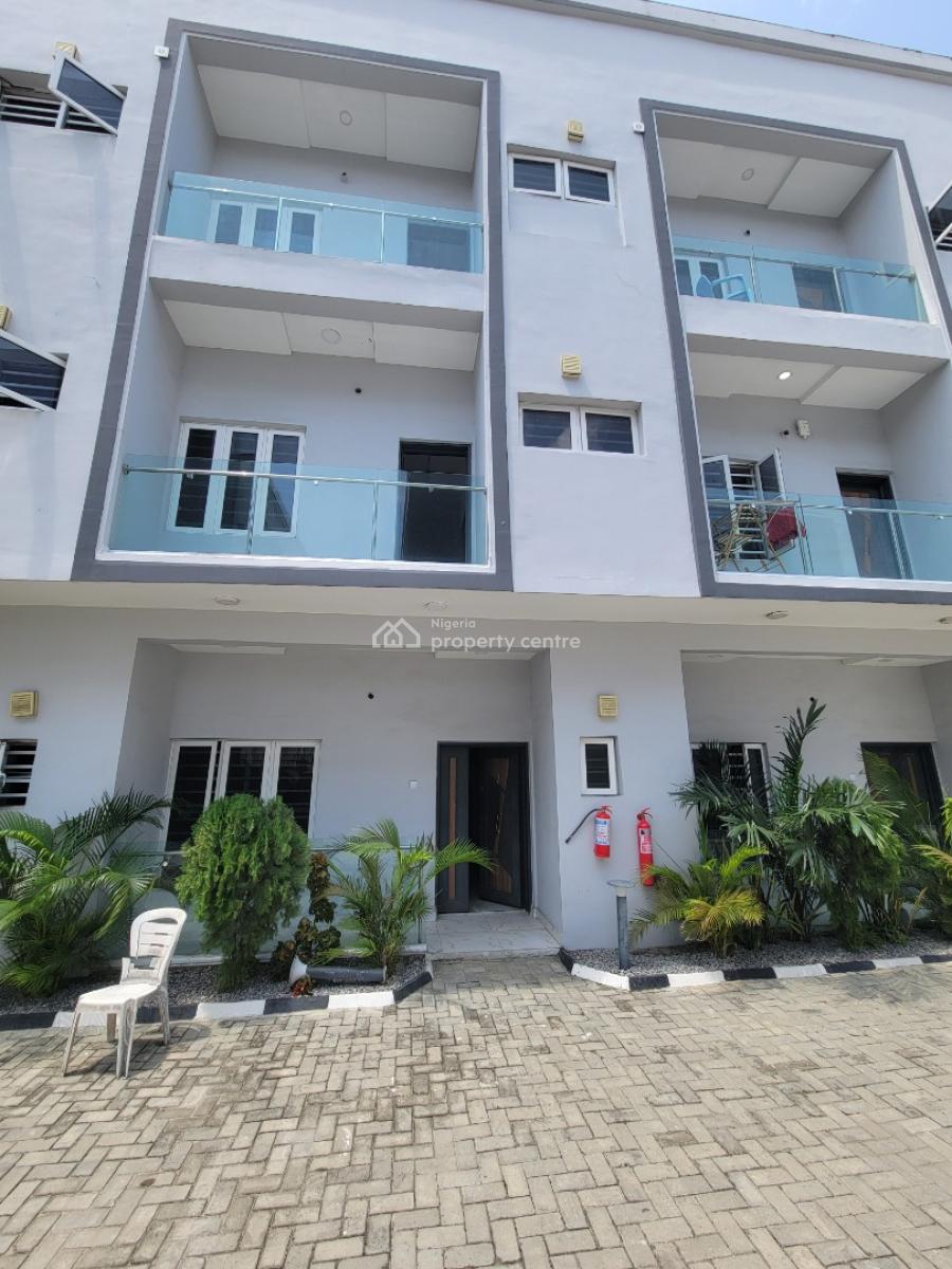 Luxurious and Spacious 4bedroom Terrace Duplex on 2 Floor, Mobil Road Ilaje Ajah, Ilaje, Ajah, Lagos, Terraced Duplex for Rent