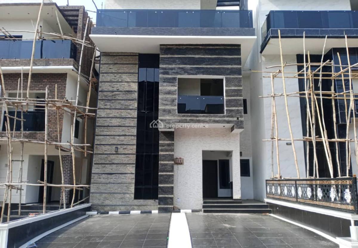 Tastefully Finished 4bedrooms Terrace Duplex with a Room Bq, Area 1 Axis, Garki, Abuja, Terraced Duplex for Sale