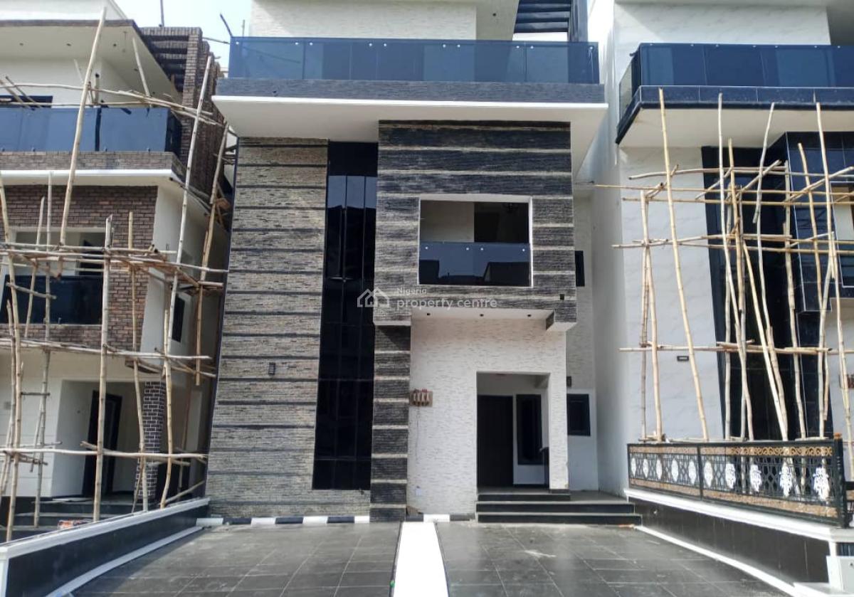 Tastefully Finished 4bedrooms Terrace Duplex with a Room Bq, Area 1 Axis, Garki, Abuja, Terraced Duplex for Sale