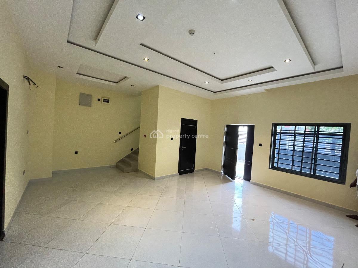 Newly Renovated Self Compound 4 Bedroom Terrace Duplex with Bq, Ilasan, Ikate, Lekki, Lagos, Terraced Duplex for Rent