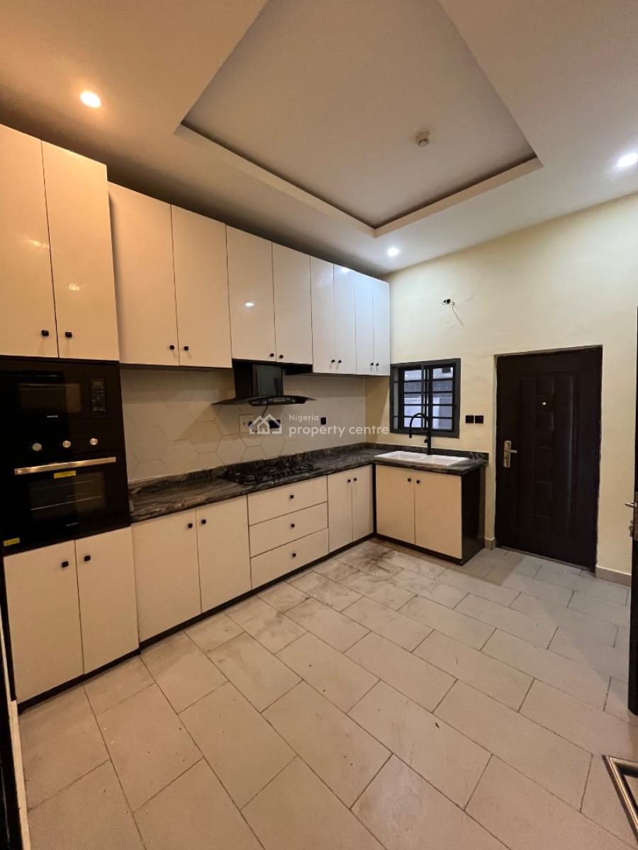 Newly Renovated Self Compound 4 Bedroom Terrace Duplex with Bq, Ilasan, Ikate, Lekki, Lagos, Terraced Duplex for Rent