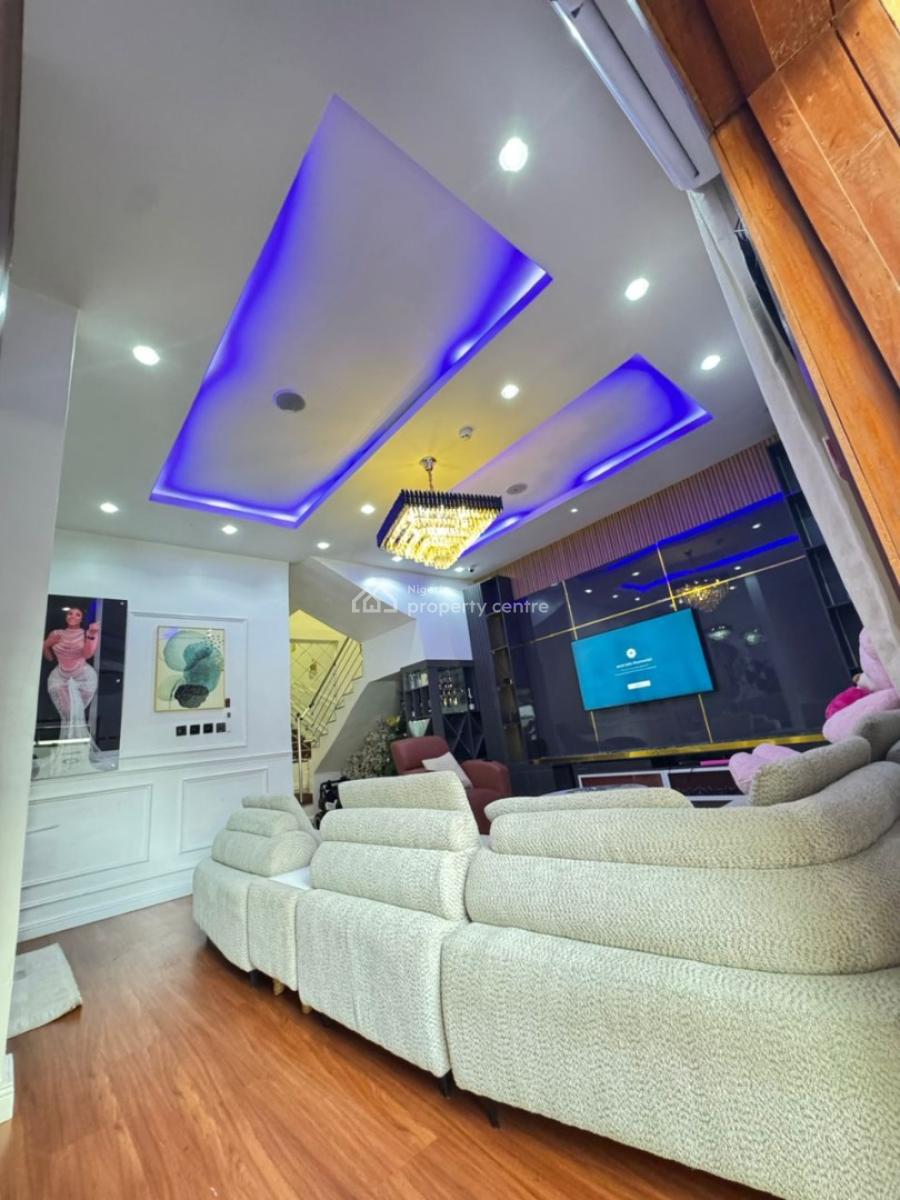 Luxurious and Exquisitely Furnished 4-bedroom Semi-detached Duplex, Royal Pine Estate, Orchid Road, Lekki (before The Roundabout), Lagos, Lekki, Lagos, Semi-detached Duplex for Sale
