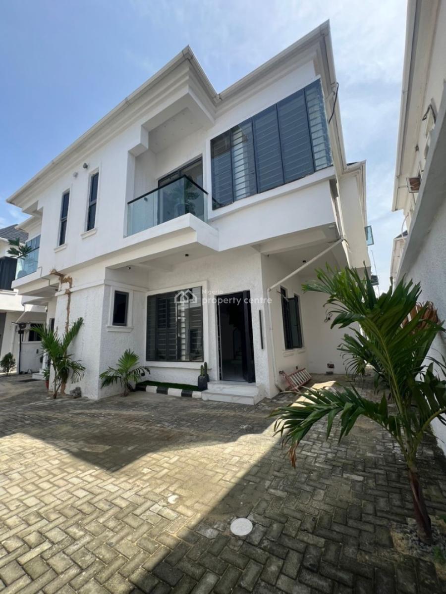 Well Maintained 4 Bedroom Semi Detached Duplex with Bq in a Secured Es, Orchid, Lekki, Lagos, Semi-detached Duplex for Rent