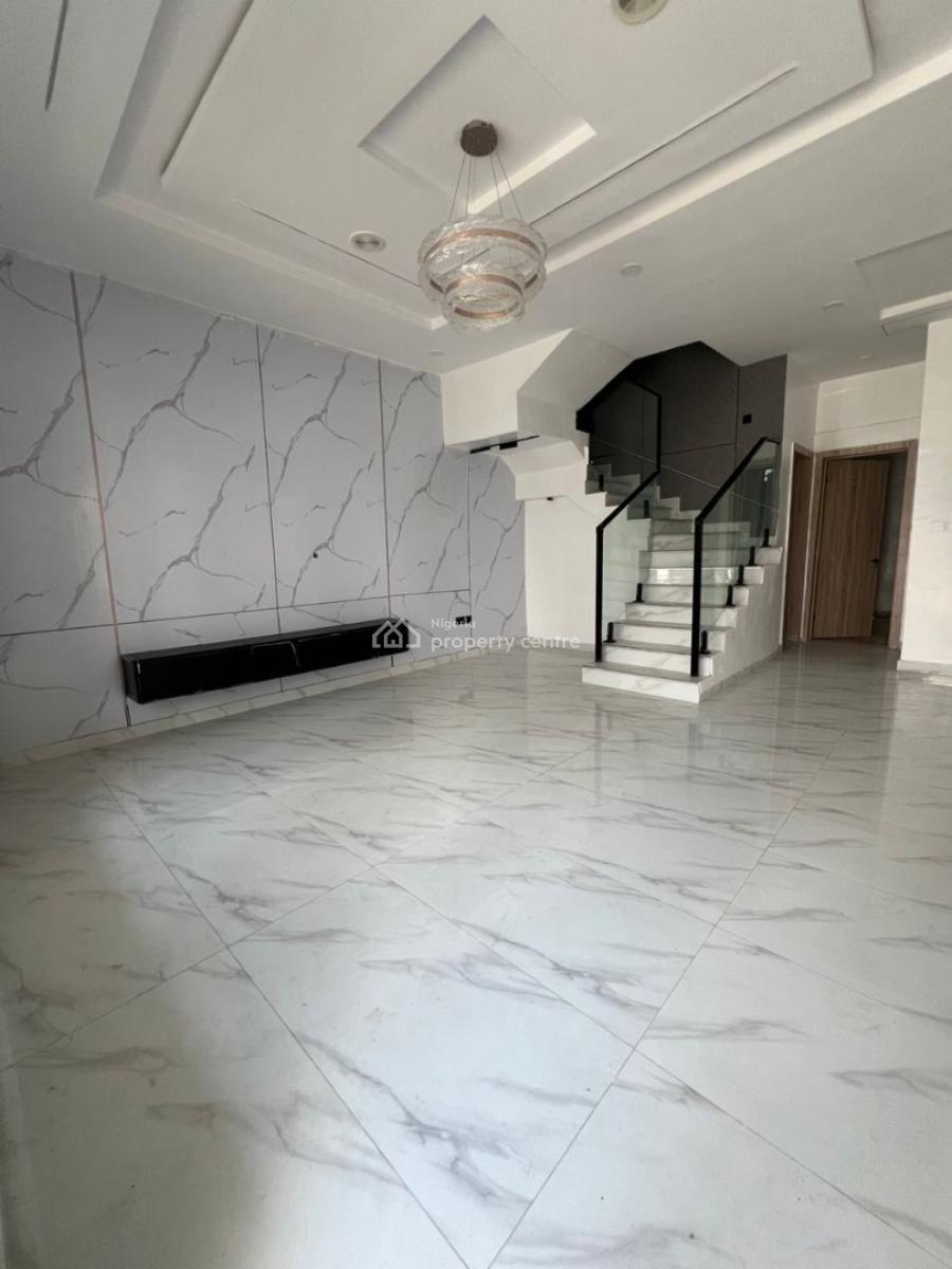 Well Maintained 4 Bedroom Semi Detached Duplex with Bq in a Secured Es, Orchid, Lekki, Lagos, Semi-detached Duplex for Rent