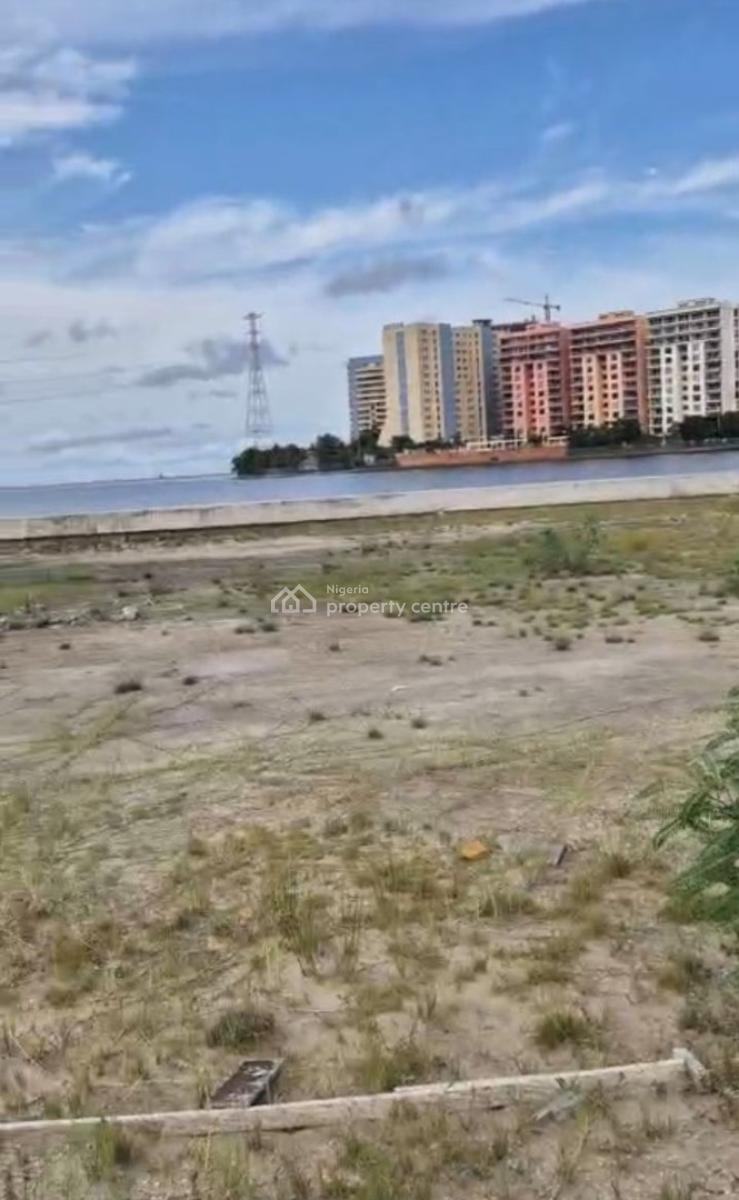 Revlaimed Waterfront Land Measuring 1,000sqm, Olusegun Aina Street, Parkview, Ikoyi, Lagos, Residential Land for Sale
