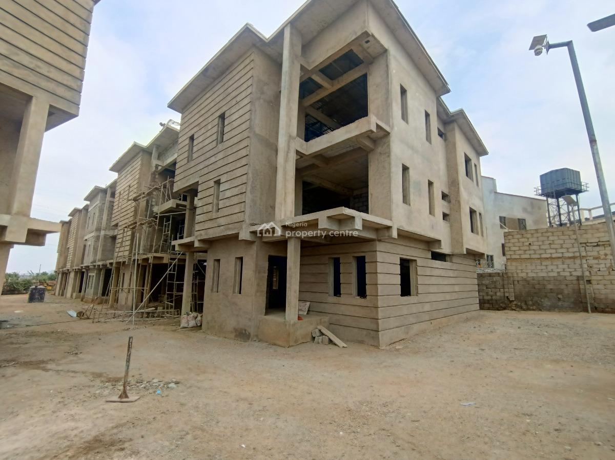 9 Units of 5-bedroom Detached Duplexes with Bq (roofed Carcass), Katampe Extension, Katampe, Abuja, Detached Duplex for Sale