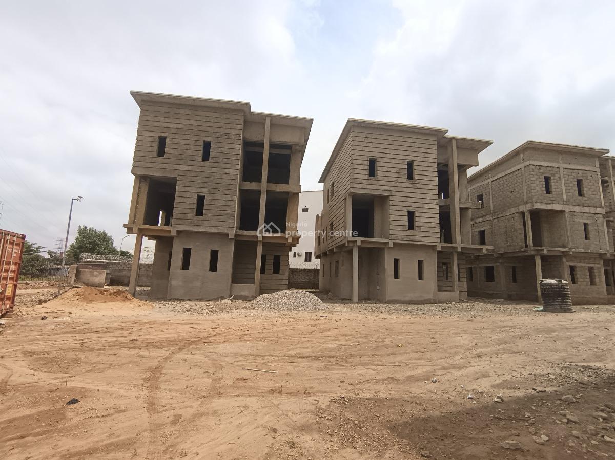 9 Units of 5-bedroom Detached Duplexes with Bq (roofed Carcass), Katampe Extension, Katampe, Abuja, Detached Duplex for Sale