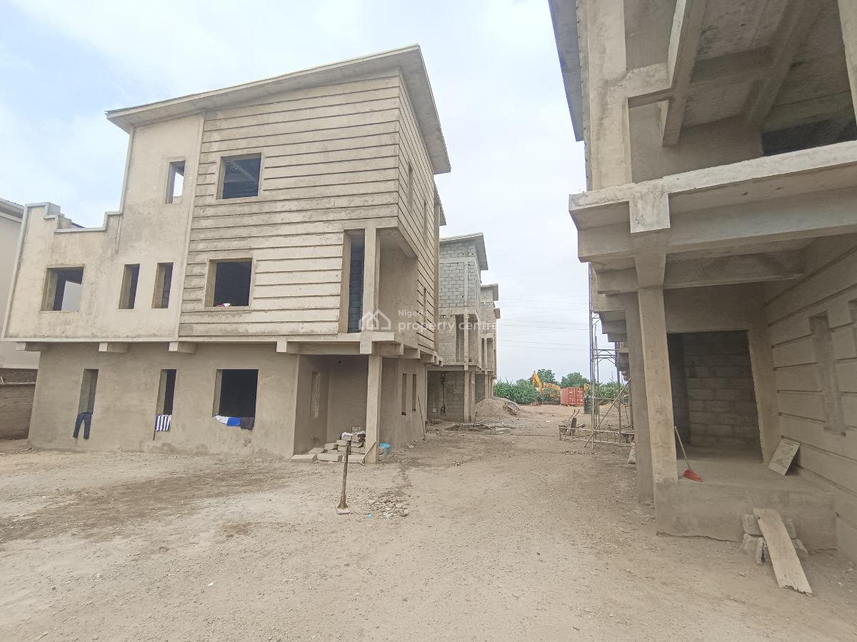 9 Units of 5-bedroom Detached Duplexes with Bq (roofed Carcass), Katampe Extension, Katampe, Abuja, Detached Duplex for Sale
